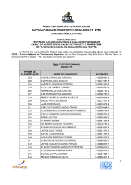 Edital N&ordm; 03/2010