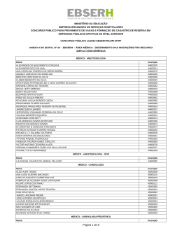 Anexo II do Edital n&deg; 24