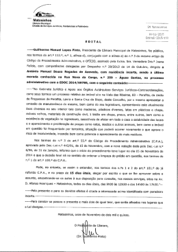 Nº 198/2015 - Imóvel sito na Viela das Ribeiras, 83