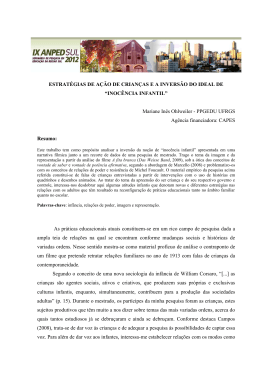 INOC&Ecirc;NCIA INFANTIL