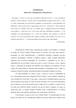 Zooprismas: por uma cosmogonia imag&eacute;tica