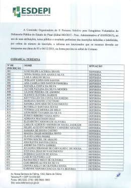 "` ESDEPI - Defensoria P&uacute;blica do Piau&iacute;