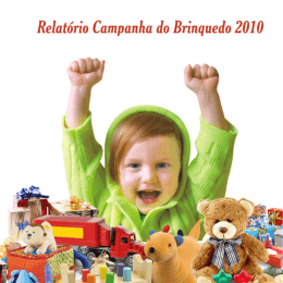 Relatório Campanha do Brinquedo 2010
