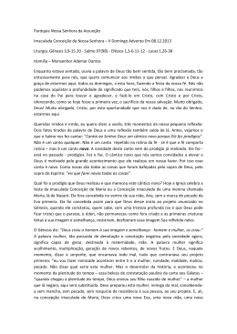 II Domingo Advento Em 08.12.2013 Liturgia: G&ecirc;n