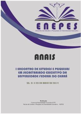 Anais - FEAAC - Universidade Federal do Ceará