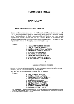 TOMO 5 OS FROTAS CAPITULO V