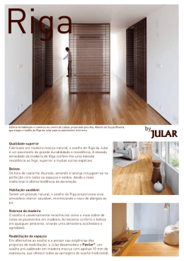 Ficheiro PDF para Soalho e Pavilar em