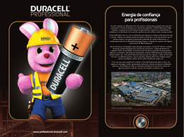 Energia de confian&ccedil;a para profissionais