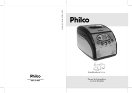 303 05 00 Rev2 Folheto de Instru&ccedil;&otilde;es Panificadora Crome.cdr
