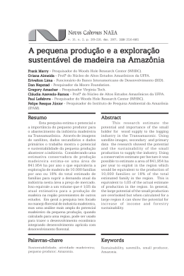 A pequena produ&ccedil;&atilde;o e a e A pequena produ&ccedil;&atilde;o e a explora&ccedil;&atilde;o