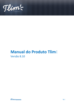 Manual do Produto Tlim