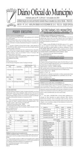 Resultado Final - Prefeitura Municipal do Natal