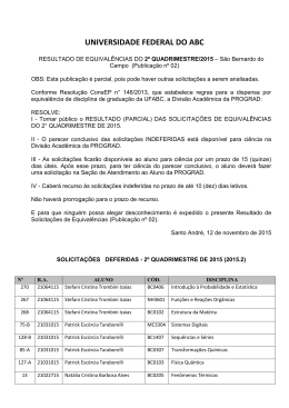 Publica&ccedil;&atilde;o n&ordm; 02 - Prograd