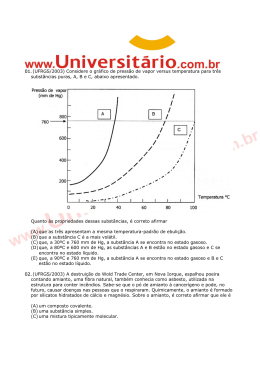 Qu&iacute;mica - PasseNaUFRGS