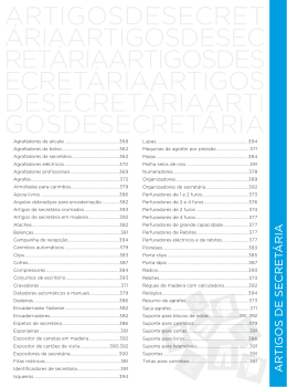 Artigos de Secret&aacute;ria