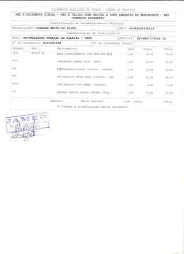 DOCUMENTO AUMILIAR DE vENDA