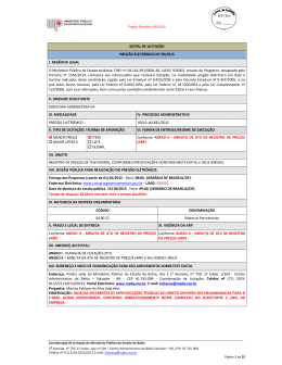 Edital - Portal - Minist&eacute;rio P&uacute;blico do Estado da Bahia