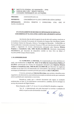 INSTITUrO&fnof;EOEIRAL DO MARANHAO