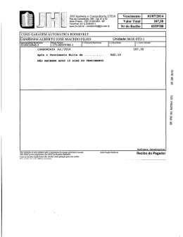 JHI Imóveis e Consultoria LTDA Vencimento 01/07/2014