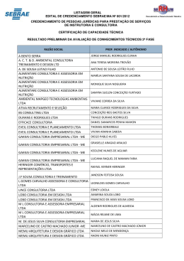 a bento serra act & d. ambiental consultoria treinamento