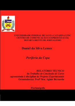 Daniel da Silva Lemes Periferia da Copa