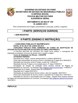 ADIT.BG 104 - Proxy da Polícia Militar do Pará!