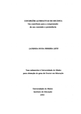 laurinda leite - Universidade do Minho