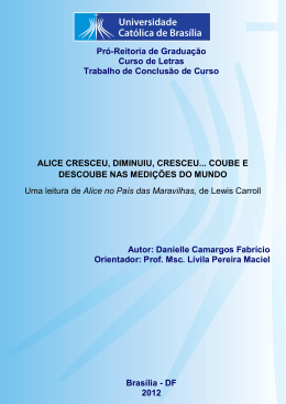 Danielle Camargos Fabr&iacute;cio - Universidade Cat&oacute;lica de Bras&iacute;lia
