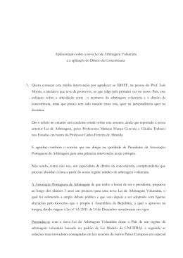 Dr. Robin de Andrade - Associação Portuguesa de Arbitragem