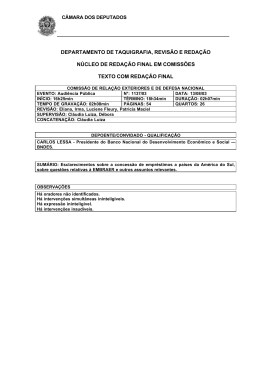13/08/2003 - C&acirc;mara dos Deputados