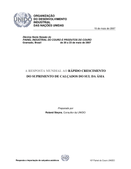 a resposta mundial ao r&aacute;pido crescimento do suprimento de