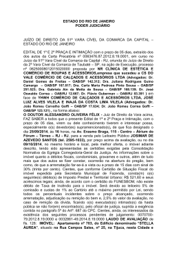 ESTADO DO RIO DE JANEIRO