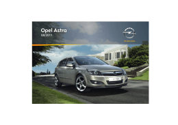 Manual Opel Astra H 2012