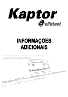 Informa&ccedil;&otilde;es Adicionais
