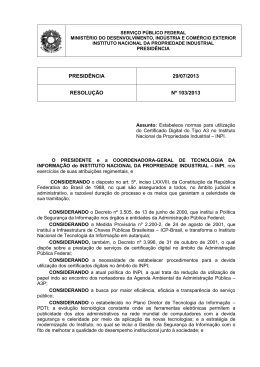 Resolução PR nº 103 de 29/07/2013