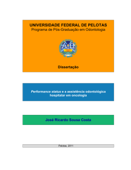 UNIVERSIDADE FEDERAL DE PELOTAS