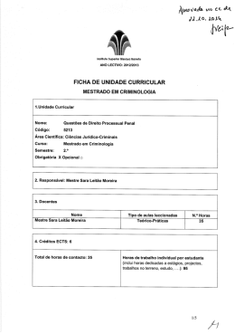 Questões de Direito Processual Penal