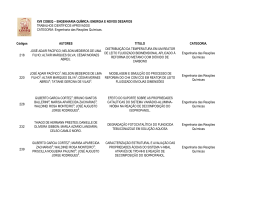 XVII COBEQ ENGENHARIA QU&Iacute;MICA: ENERGIA E NOVOS