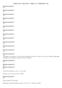 Resposta da quest&atilde;o 2