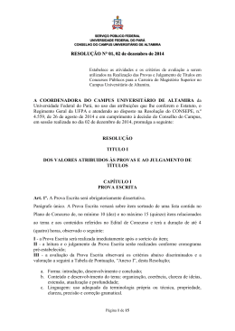 Resolu&ccedil;&otilde;es - Ceps