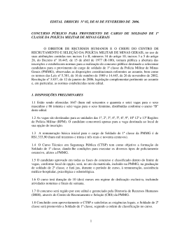 1 edital drh/crs n&ordm; 02, de 01 de fevereiro de 2006. concurso p&uacute;blico