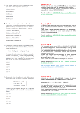 Qu&iacute;mica - Central de Concursos