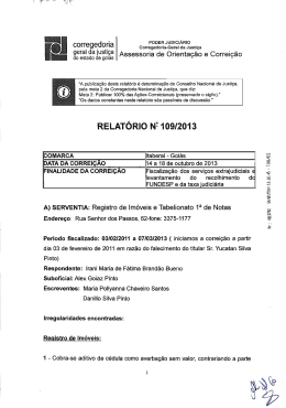 1 - Tribunal de Justi&ccedil;a do Estado de Goi&aacute;s