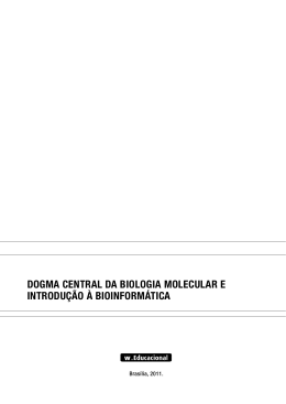 Dogma Central Da Biologia moleCular - N
