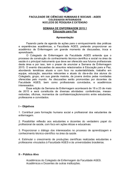 Projeto, edital para inscri&ccedil;&atilde;o de trabalhos e