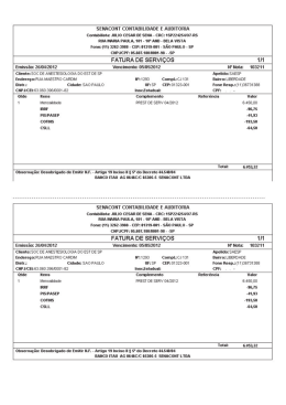 SENACONT CONTABILIDADE E AUDITORIA