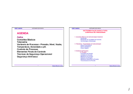Curso Instrumenta&ccedil;&atilde;o Petrobras