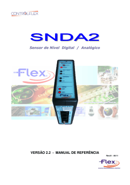 Sensor de N&iacute;vel Digital / Anal&oacute;gico VERS&Atilde;O 2.2