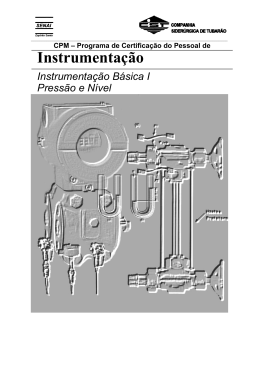 Instrumenta&ccedil;&atilde;o