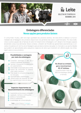 Embalagens diferenciadas